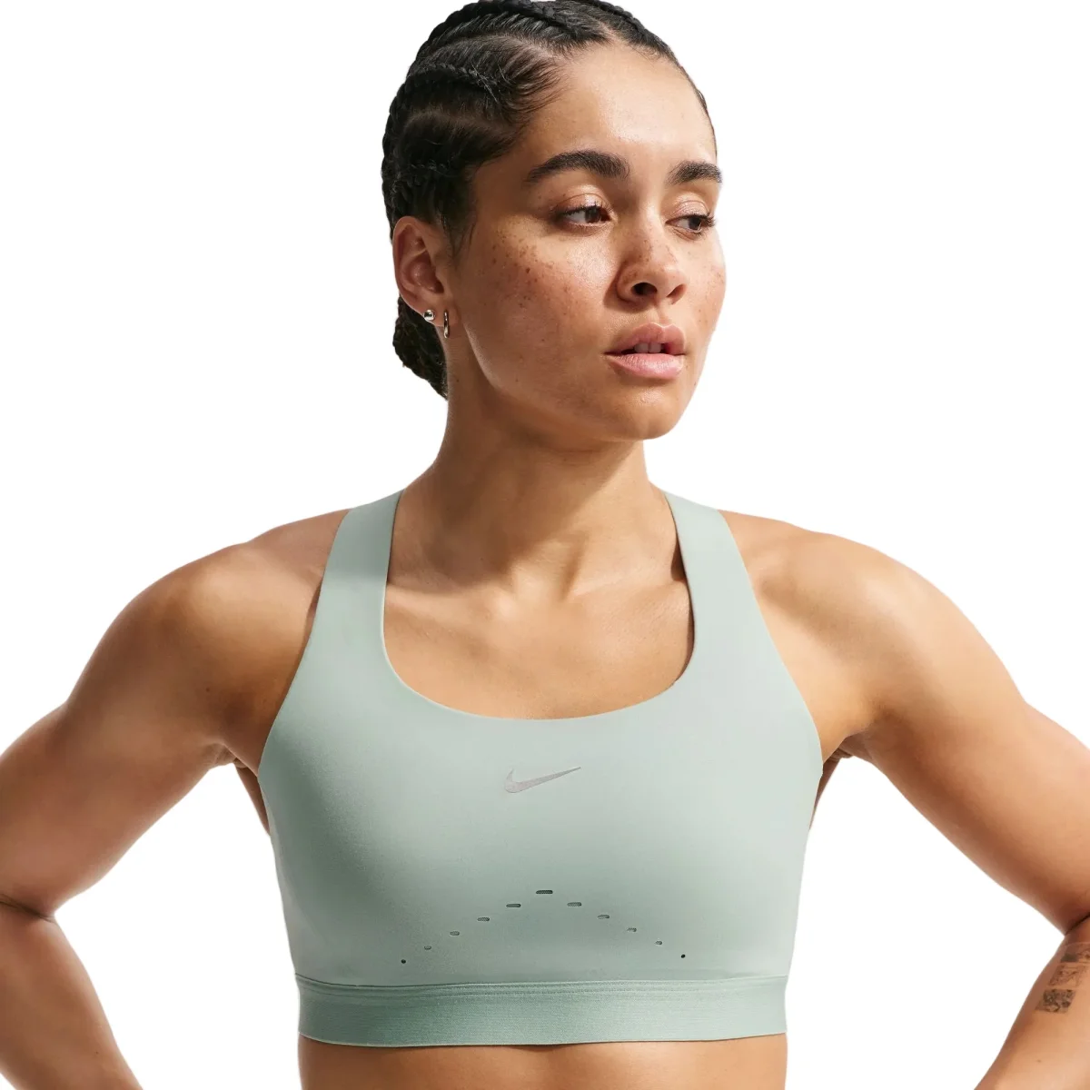 Nk Swift Hs Bra, Dame, Steam/Reflective Silv